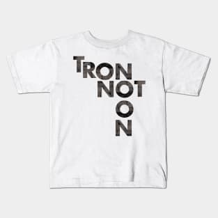 Vitruvian Tron Kids T-Shirt